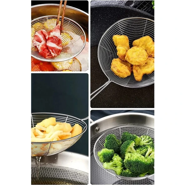 Periboia Paslanmaz Çelik Kevgir - 2