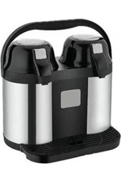 Elista 2027 5 Litre Çiftli Pompalı Çelik Termos - 2