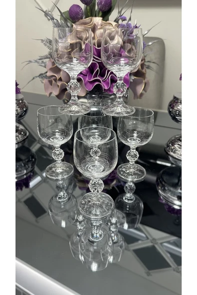 Bohemia Kristal Kahve Yanı Su Bardağı 150 ml - Resim 3