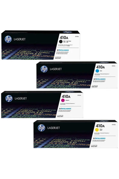 Canon Hp Color Laserjet Pro M452dn / 410a Orjinal Toner Seti