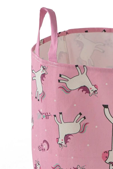 Oyun Oyuncak Sepeti Çok Amaçlı Bebek ve Çocuk Odası Düzenleyici Saklama Kutusu Organizer 52x40 - 5