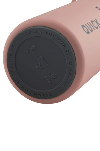DAİMA QUİCK TERMOS PEMBE 650 ML - Resim 3