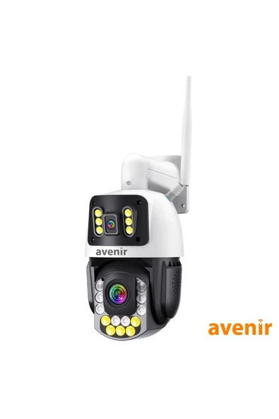AVENİR AV-S242X 8mp 42x Optik Zoomlu 2 Kameralı Wifi Ptz Speed Dome Profesyonel Kamera - 1