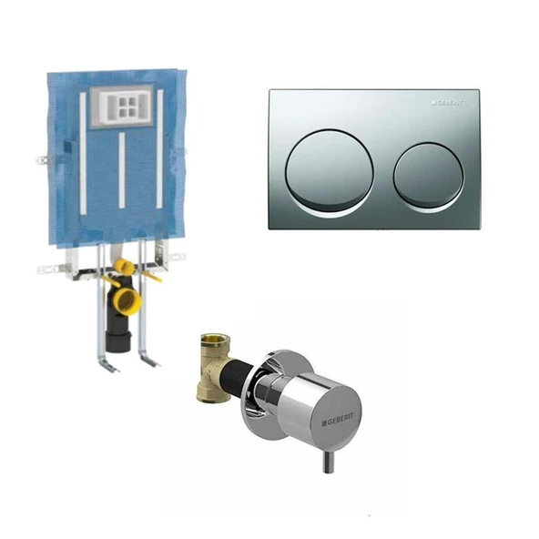 Geberit Alpha Gömme Rezervuar Seti - 1