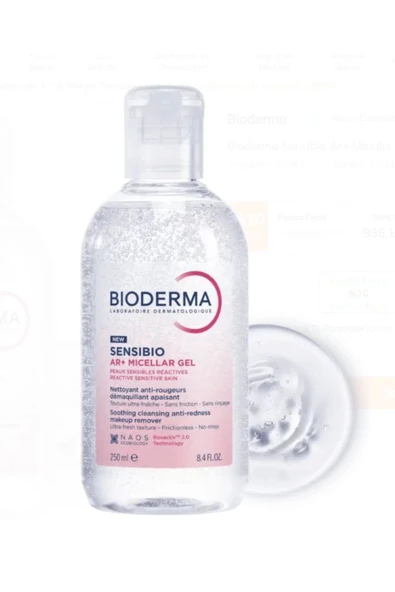 Bioderma Sensibio Ar+ Miceller Gel 250ml ürün görseli 1