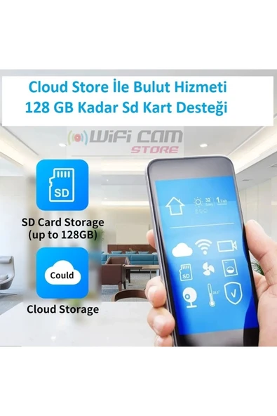 WIFICAM PLUS 7/24 Kayıt Alabilen 4g Sim Kartlı Solar Güneş Enerjili Kamera Türkçe App - 5