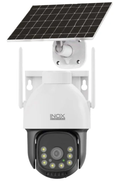inox X12 4g Aov Solar Güneş Enerjili Kamera, 7/24 Kayıt, Kısı Takıbı - 1