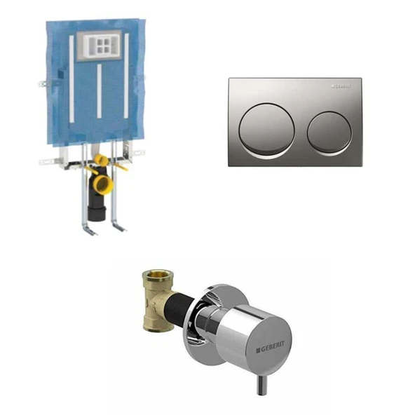 Geberit Alpha Gömme Rezervuar Seti - 2