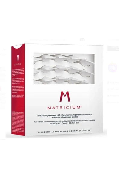 Bioderma Matricium Cilt Bakım Kapsülü 30 x 1 ml ürün görseli 1