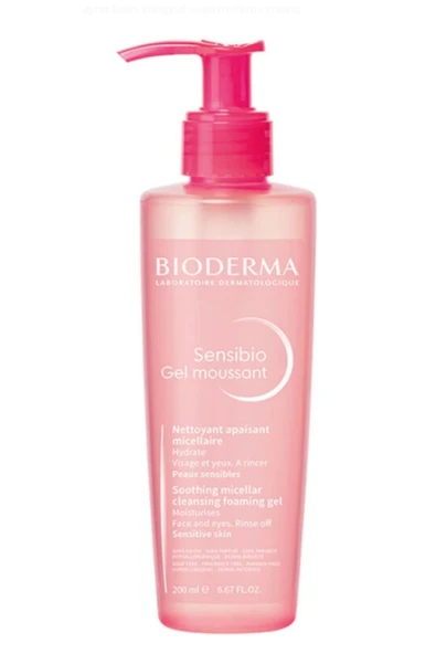 Bioderma Sensibio Foaming Cilt Temizleme Jeli 200 ml ürün görseli 1