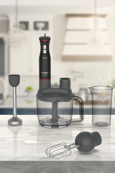 Arzum Ar1137 Starchef Multi 1500 W Blender Seti - Siyah - 3