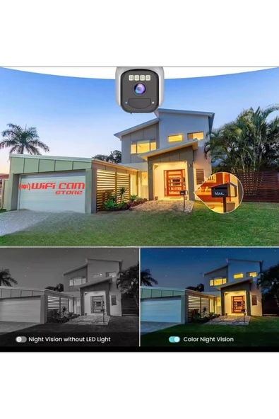 WİFİCAM Çift Kameralı 4G Solar Kamera O-Kam Pro Türkçe Program - 6