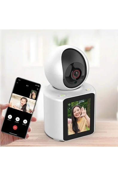 Pulnix İPC KARŞILIK LI GÖRÜNTÜLÜ KONUŞMA WİFİ KAMERA - 1