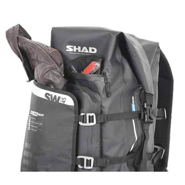 SHAD SW45 Motosiklet Sırt Çantası / Arka Soft Çanta X0SW45 - 3