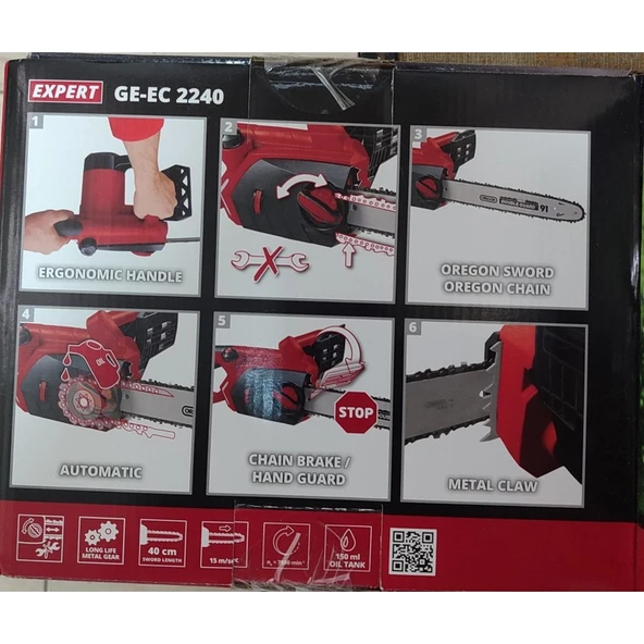 Einhell Ge-Ec 2240 Elektrikli Ağaç Kesme - 2