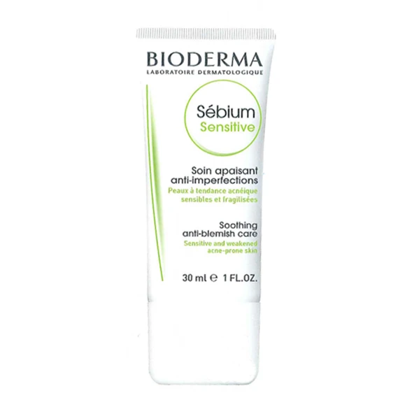 Bioderma Sebium Sensitive Akne Eğilimli Ciltler İçin Krem 30ml ürün görseli 1