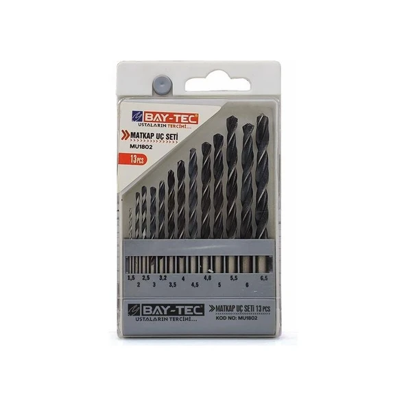 Bay-Tec Hss Matkap Uç Seti 13 Parça ürün görseli