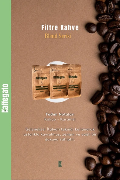 Kaffegato Filtre kahve 250g Selection Blend - 2