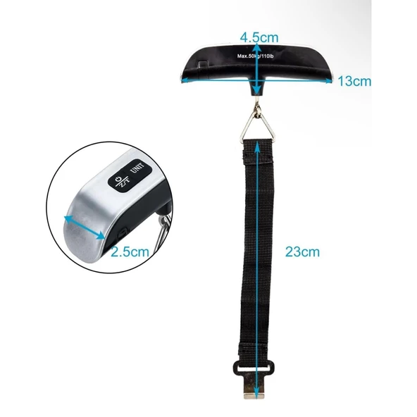 Elektronik El Bagaj - Valiz Tartısı , Bavul Kantarı - 2