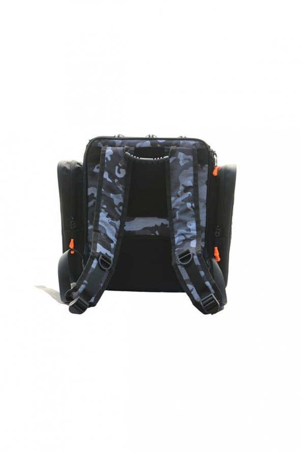 Fujin Black Camo Back Pack - Balıkçı Sırt Çantası - 2