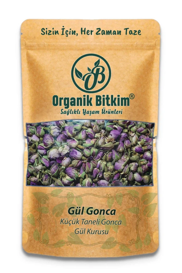 Organik Bitkim Tomurcuk Gonca Gül Kurusu 50 gr ürün görseli 1
