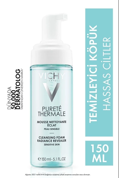 Vichy Purete Thermale Yüz Temizleme Köpüğü 150 ml ürün görseli