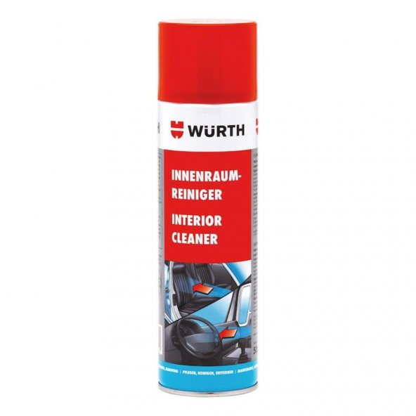 Würth Araç İçi Temizleme ve Köpük Temizlik Spreyi 500 ML