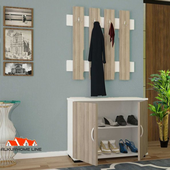 JANSET Ayakkabılık, Portmanto, Vestiyer - 2