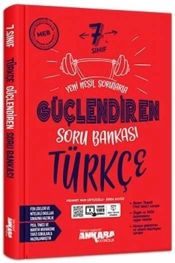 7. Sınıf Güçlendiren Türkçe Soru Bankası Ankara Yayıncılık