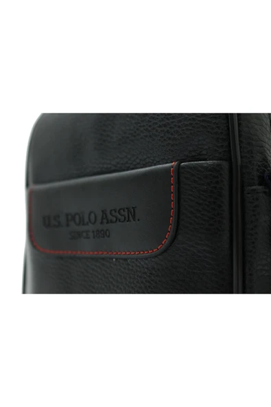 U.S. Polo Assn. Plevr 8440 Us Polo Assn Suni Deri Erkek Portföy Çanta - 5