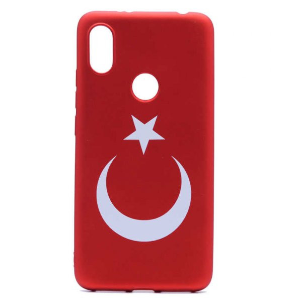 Xiaomi Mi 8 Kılıf Zore Bayrak Silikon Kılıf - 3