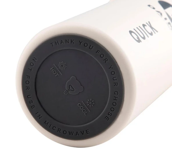 DAİMA QUİCK TERMOS BEYAZ 650 ML - 3