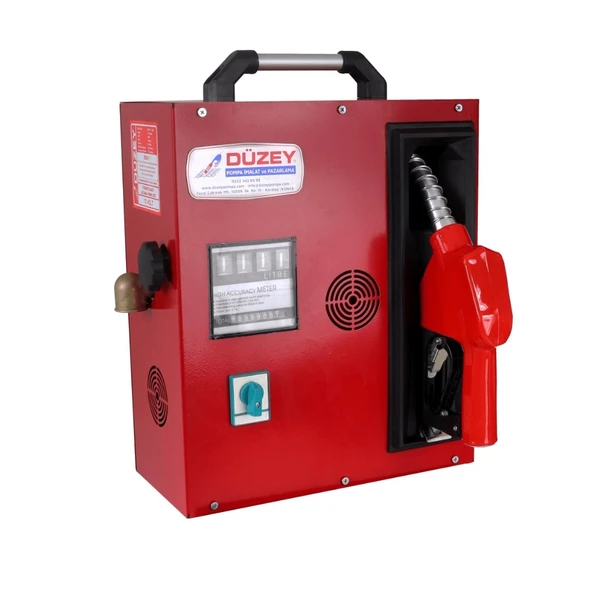 Düzey Kapalı Kabin Mazot ve Sıvı Aktarım Pompa ve Tabanca Seti-220 Volt - Resim 2