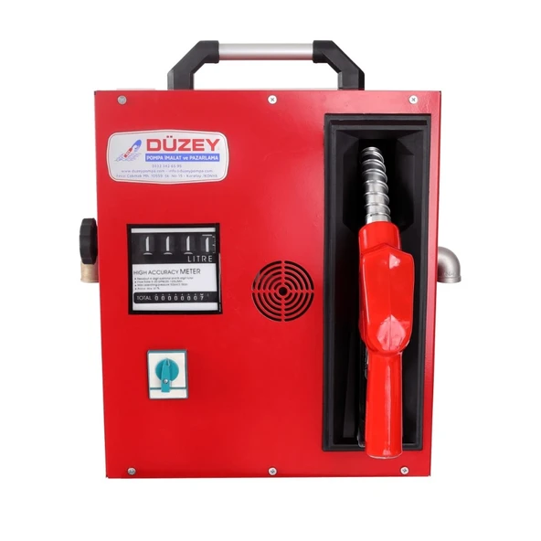 Düzey Kapalı Kabin Mazot ve Sıvı Aktarım Pompa ve Tabanca Seti-220 Volt - Resim 3