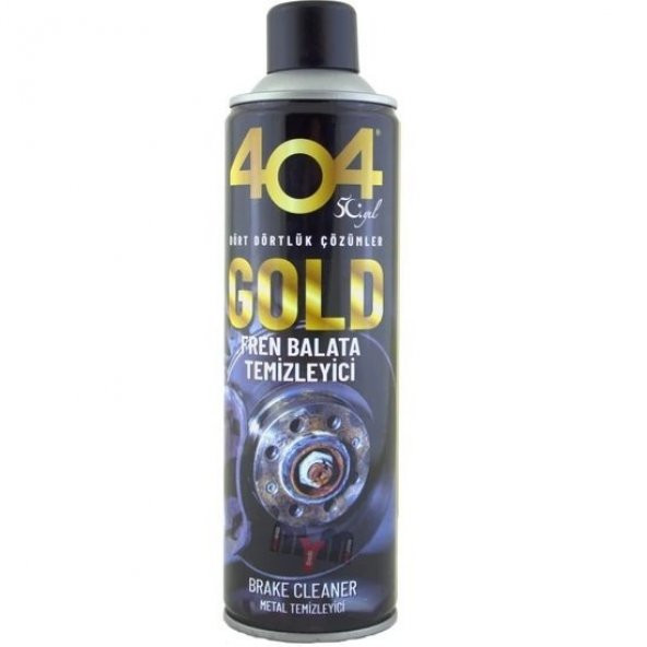 HİLAYS 404 Gold Fren Balata ve Genel Amaçlı Temizleyici Spreyİ  330g  500 ML