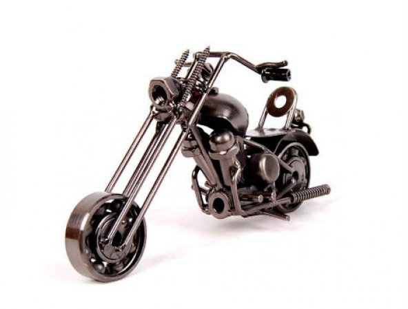 HİLAYS Metal Motosiklet - Siyah
