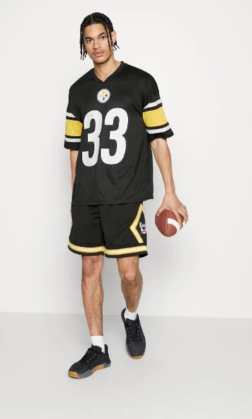 Ral Sport Nfl Pittsburgh Steelers Amerikan Futbolu Forma T-Shirt Jersey T-Shirt - 2