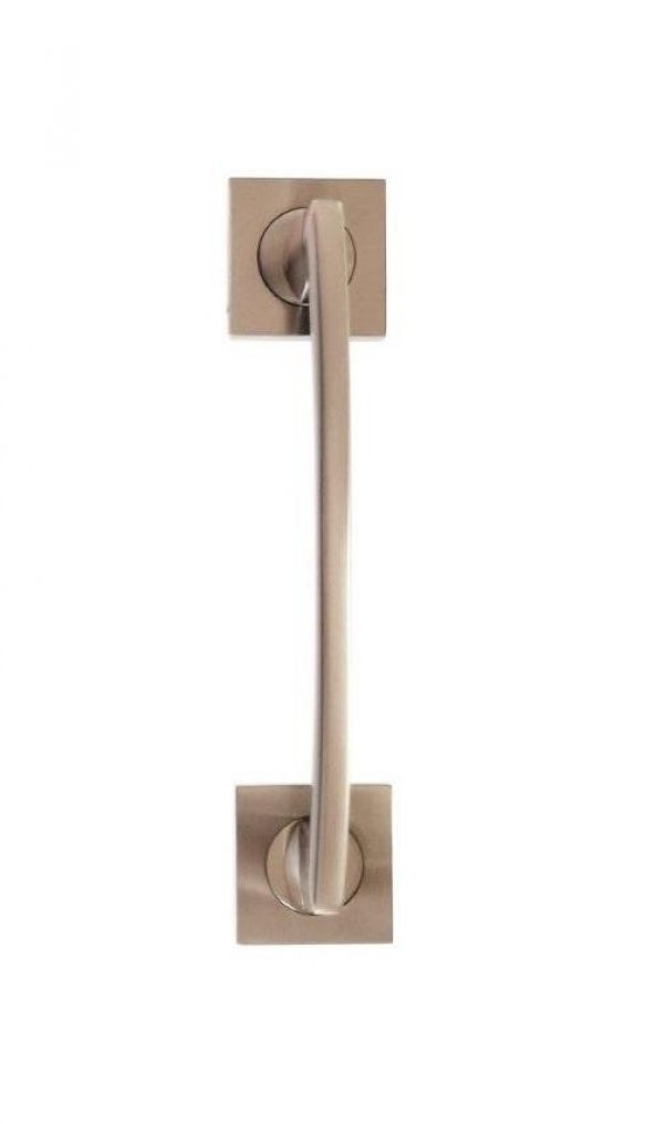 Doğanlar Rodos Kare Rozetli Çekme Kapı Kolu Saten