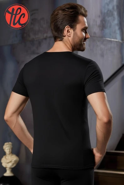 Goldenbay 2523 Erkek O Yaka Kısa Kollu Üst Termal Içlik - 6