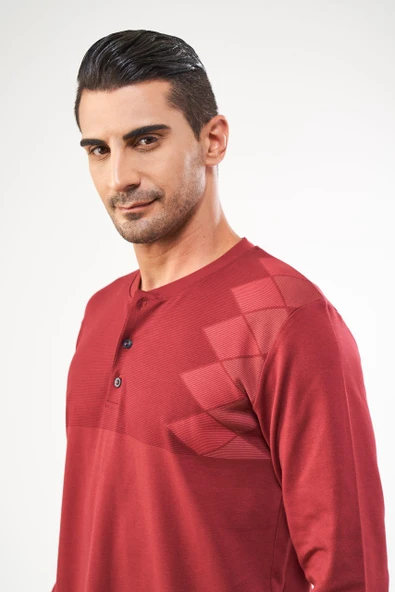 Pjs 22601 Erkek  Uzun Kol Pijama Takımı - Resim 2