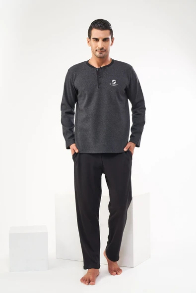 Pjs 22609 Erkek Uzun Kol Pijama Takımı ürün görseli