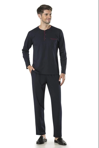 Pierre Cardin Erkek Damat Çeyiz Triko Ropdöşambır 5'li Pijama Takım Özel Kutulu - 2