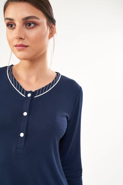 Pjs 22430 Kadın Patlı Pijama Takım - 7