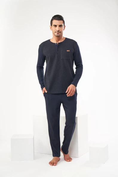 Pjs 22606 Erkek Uzun Kollu Pijama Takımı ürün görseli