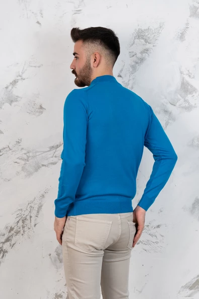 ARSLANLI YARIM BALIKÇI ERKEK TRİKO KAZAK - 11