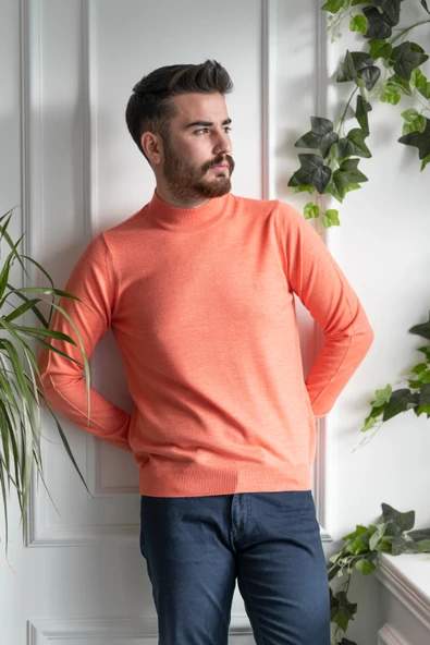 ARSLANLI YARIM BALIKÇI ERKEK TRİKO KAZAK - 3