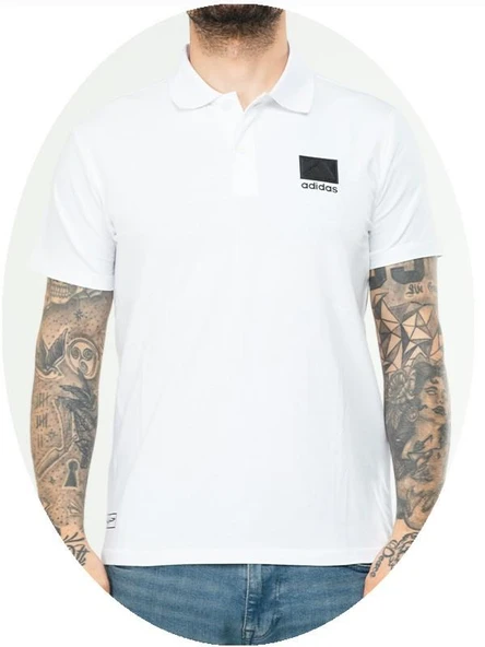 Adidas EF-3970 Erkek Pamuk Cotton Polo Yaka T-Shirt - 2