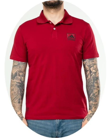 Adidas EF-3970 Erkek Pamuk Cotton Polo Yaka T-Shirt - 3