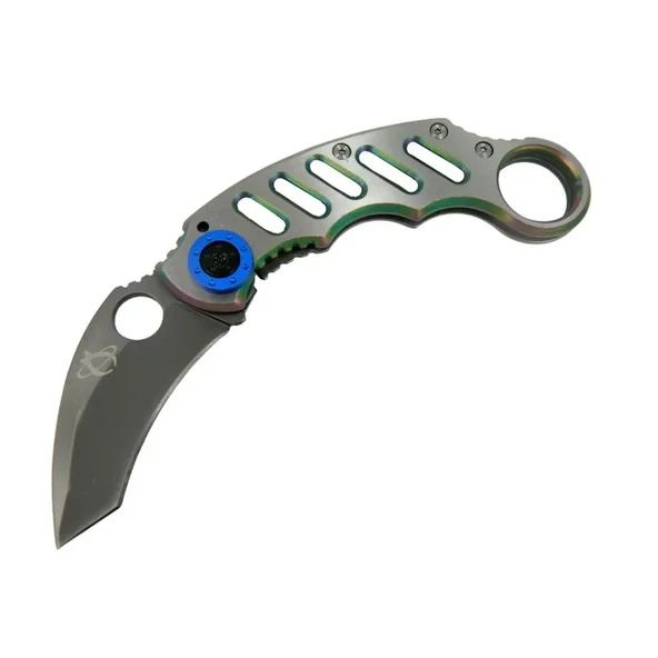 X05bl Gümüş Karambit 17 Cm - Metal Saplı, Manuel ürün görseli