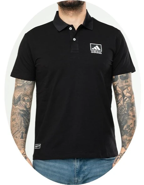 Adidas EF-3970 Erkek Pamuk Cotton Polo Yaka T-Shirt - 8